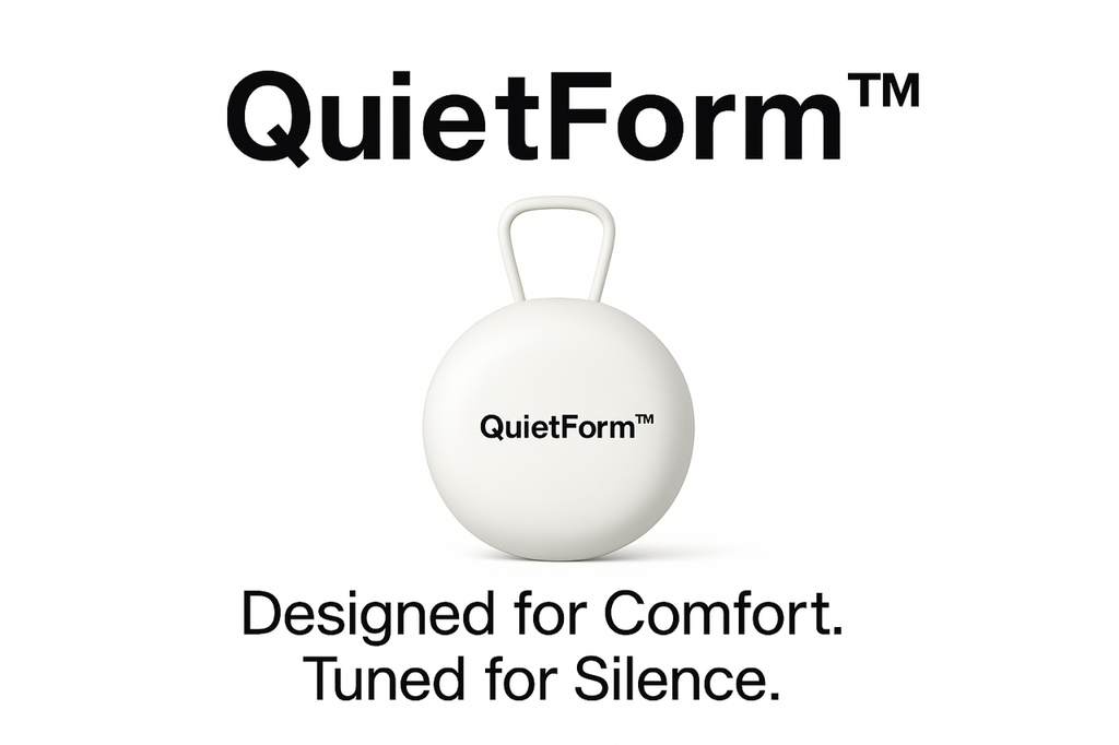 QuietForm™Sleep Earplugs (White Case)